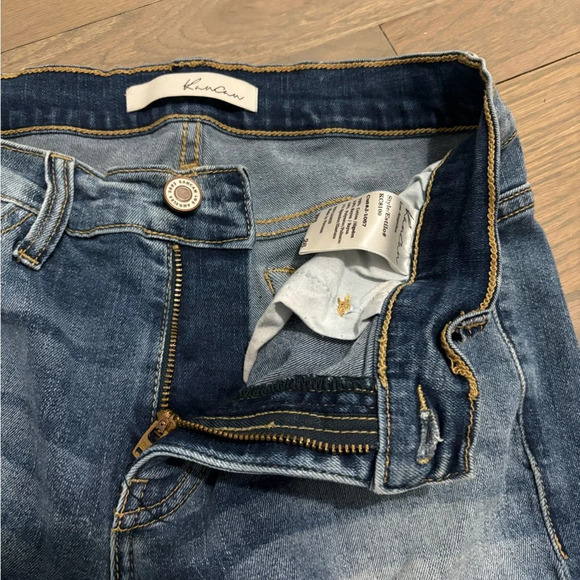 KanCan Distressed Denim Jean Womens Size 26 - Picture 4 of 9